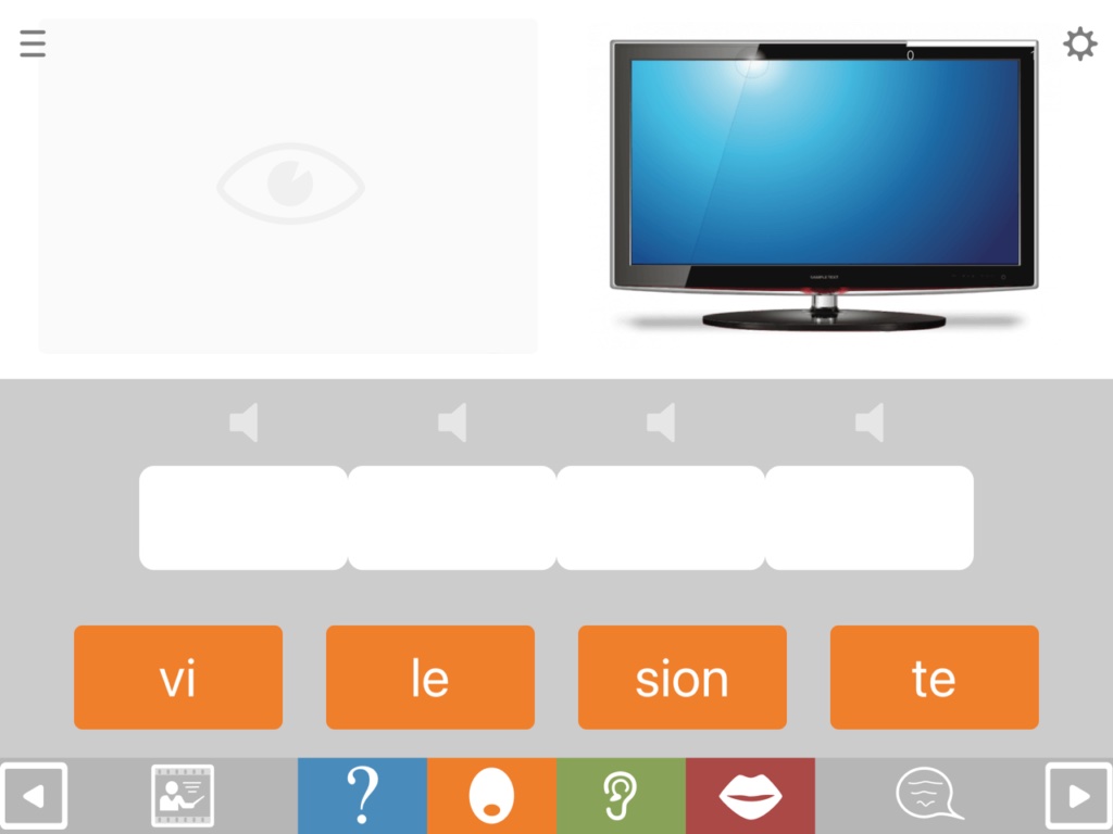 Syllable Sorter Cuespeak